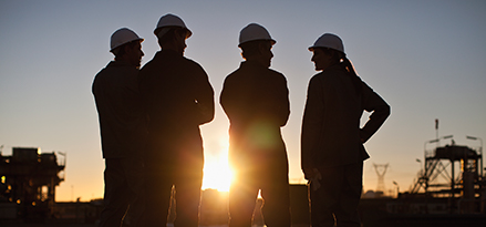 Industrial workers